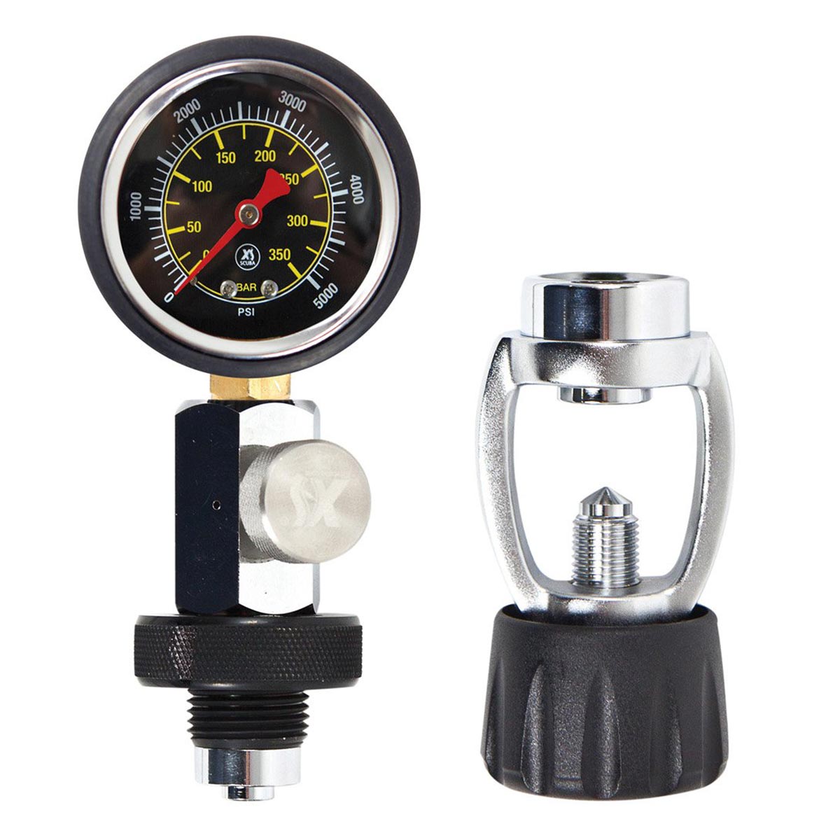 XS Scuba Fill Checker Gauge Deluxe – TITAN DIVE SHOP